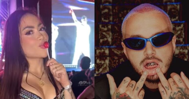 Epa Colombia J Balvin - Se creyó J Balvin: Epa Colombia exhibió lujosos dientes de diamante