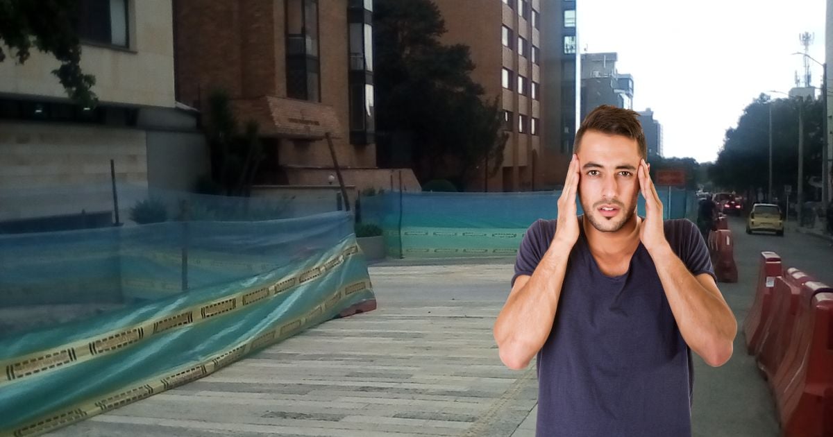 Qué descaro: más de un año renovando andenes de Calle 73