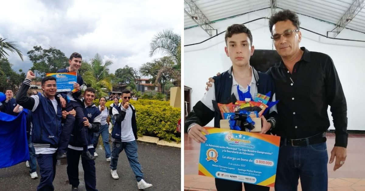 Joven de un colegio público de Antioquia gana las olimpiadas de conocimiento
