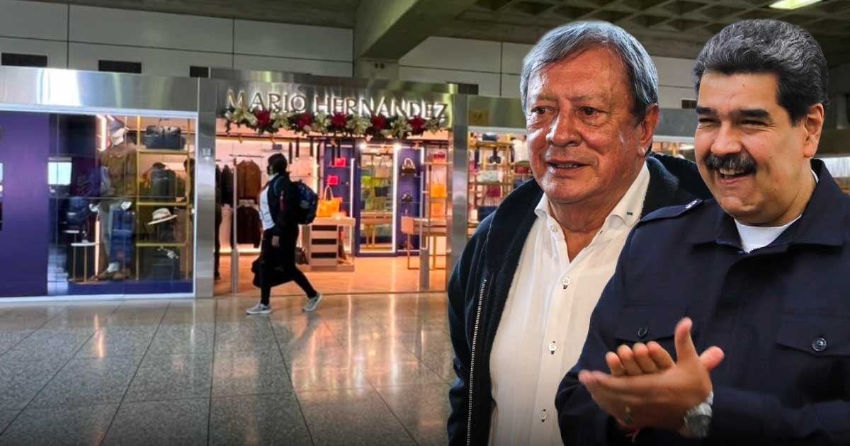 Lujosa tienda de Mario Hernández en el aeropuerto de Caracas, su apuesta a la reactivación con Venezuela