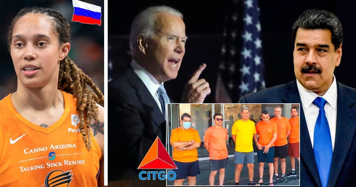 Los 5 prisioneros que Biden le quitó a Maduro... y va por más
