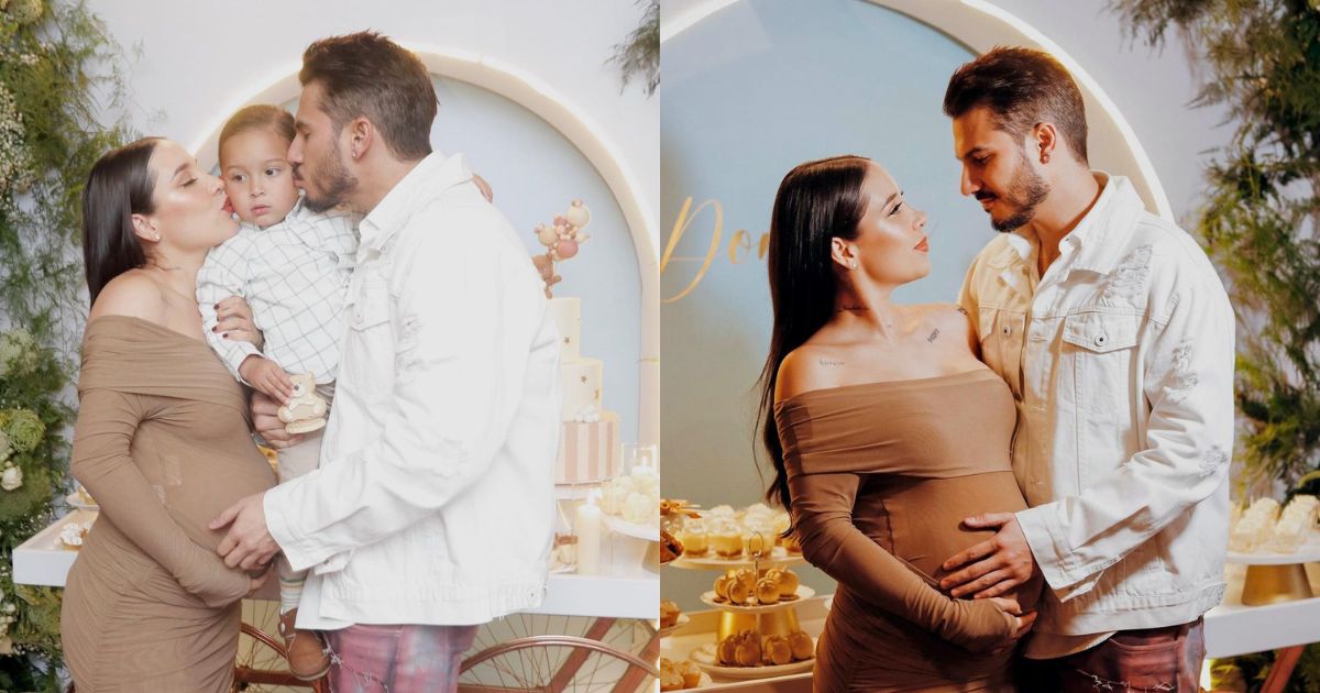 No ha nacido y ya le hacen fiesta privada: el exclusivo baby shower del bebé de pipe Bueno