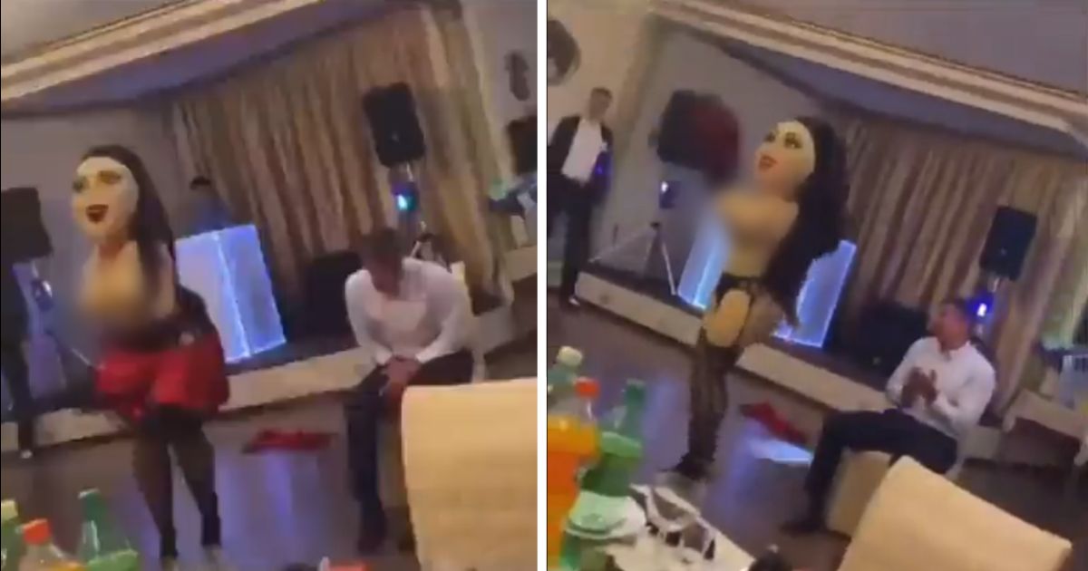 ¿Alguien quiere pensar en los niños? La muñeca stripper que contrataron en fiesta familiar y mostró de todo