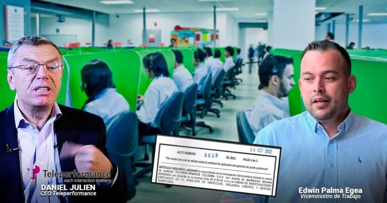 - Tatequieto de minTrabajo a Teleperformance, el call center convertido en el infierno de 390 mil muchachos