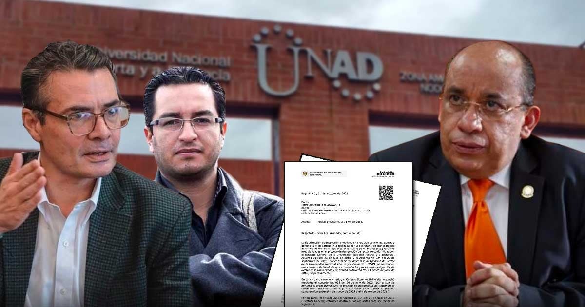El ministro Alejandro Gaviria mostró los dientes y frenó el proceso de reelección del rector de la UNAD