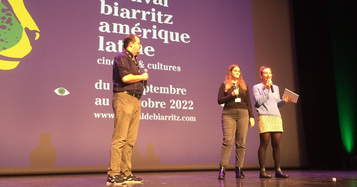«El Abrazo» del Festival de Biarritz para Colombia: la colombiana que triunfó en el festival de Francia