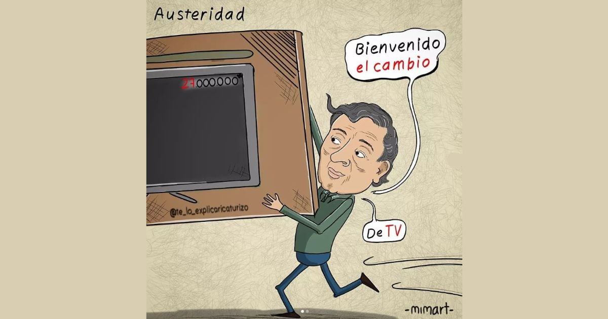 Caricatura: Austeridad