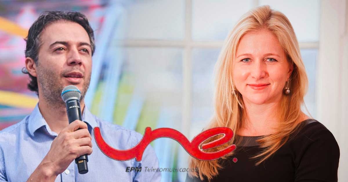 La sueca dueña de UNE se frota las manos mientras Daniel Quintero pelea en Medellín