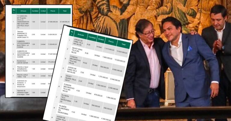 Mauricio Lizcano - ¿Quién compró la millonaria dotación para las casas privadas de Petro y Francia Márquez?