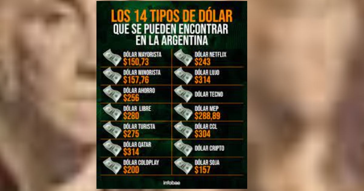 Argentina y sus 14 tipos de dólar