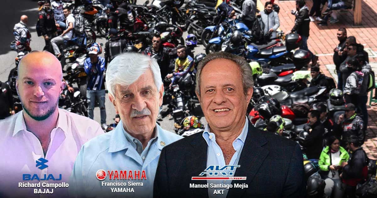 Los 3 poderosos fabricantes de la mitad de las 10 millones de motos que ruedan por Colombia