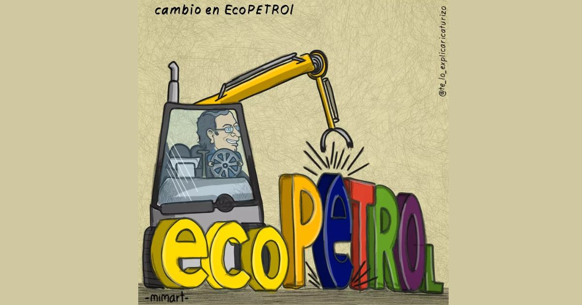 Caricatura: Cambio en Ecopetrol