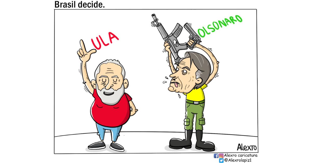 Caricatura: Brasil decide