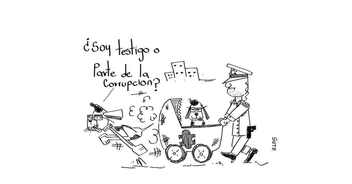 Caricatura: Paseando a los perros del fiscal