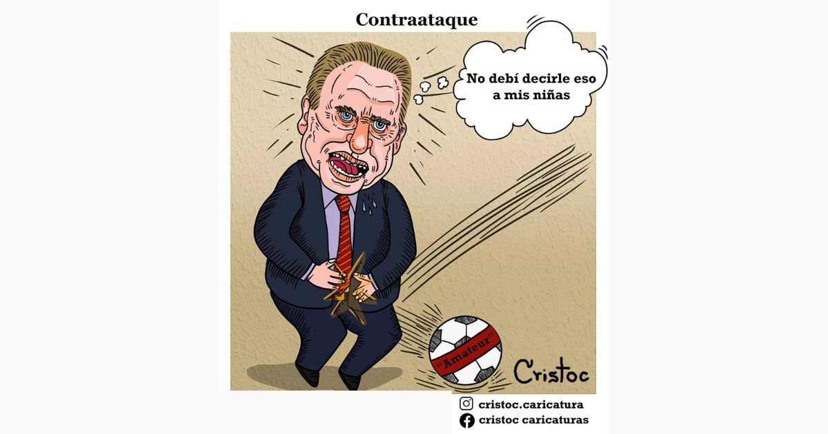 Caricatura: contraataque