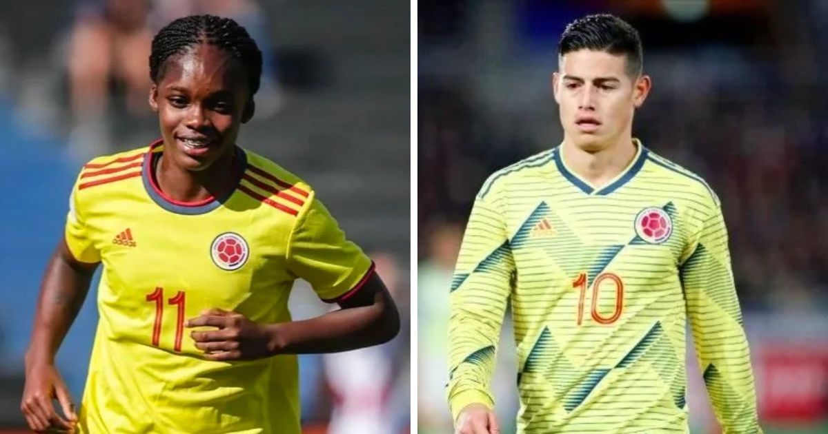 La mujer que hace ver como un bobo a James Rodríguez