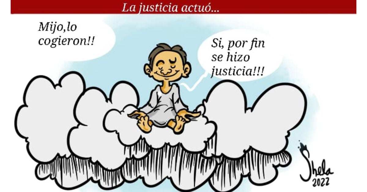 Caricatura: La justicia actuó