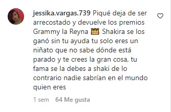 Captura de Pantalla comentario a Piqué