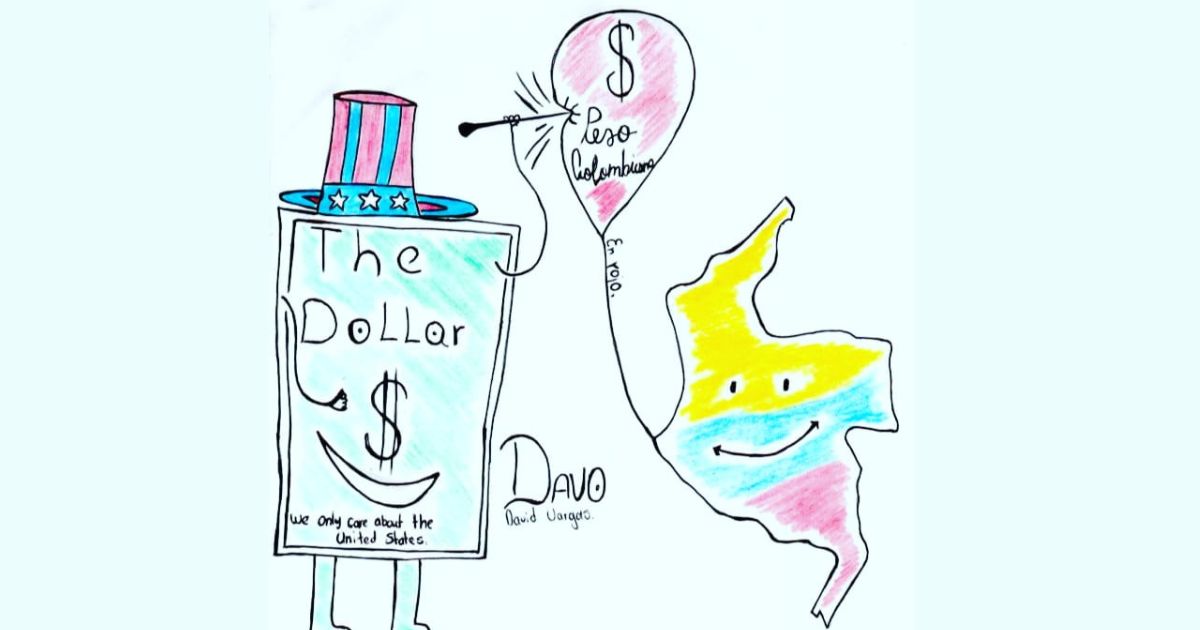 Caricatura: Dólar a la baja