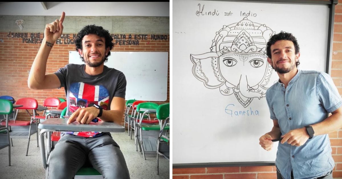 El profe influencer que la está rompiendo en redes con clases divertidas