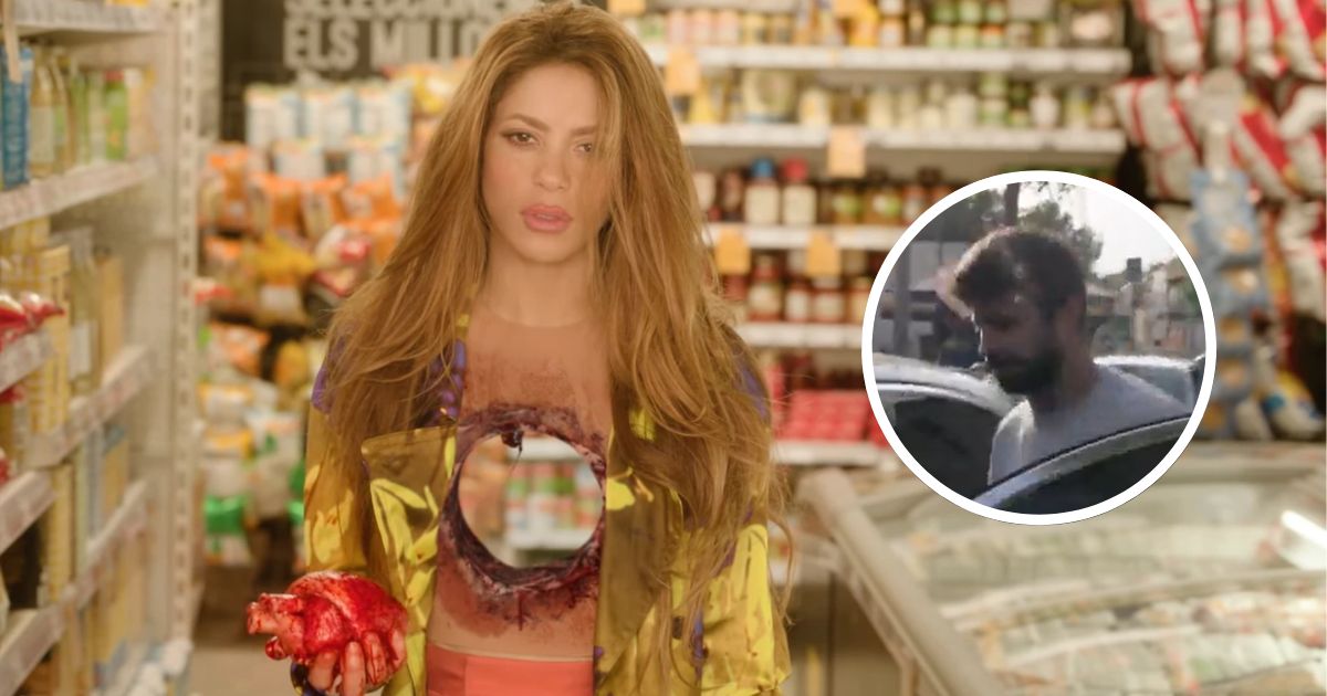 La furia de Piqué hacia un reportero que le cantó la canción de Shakira en la cara