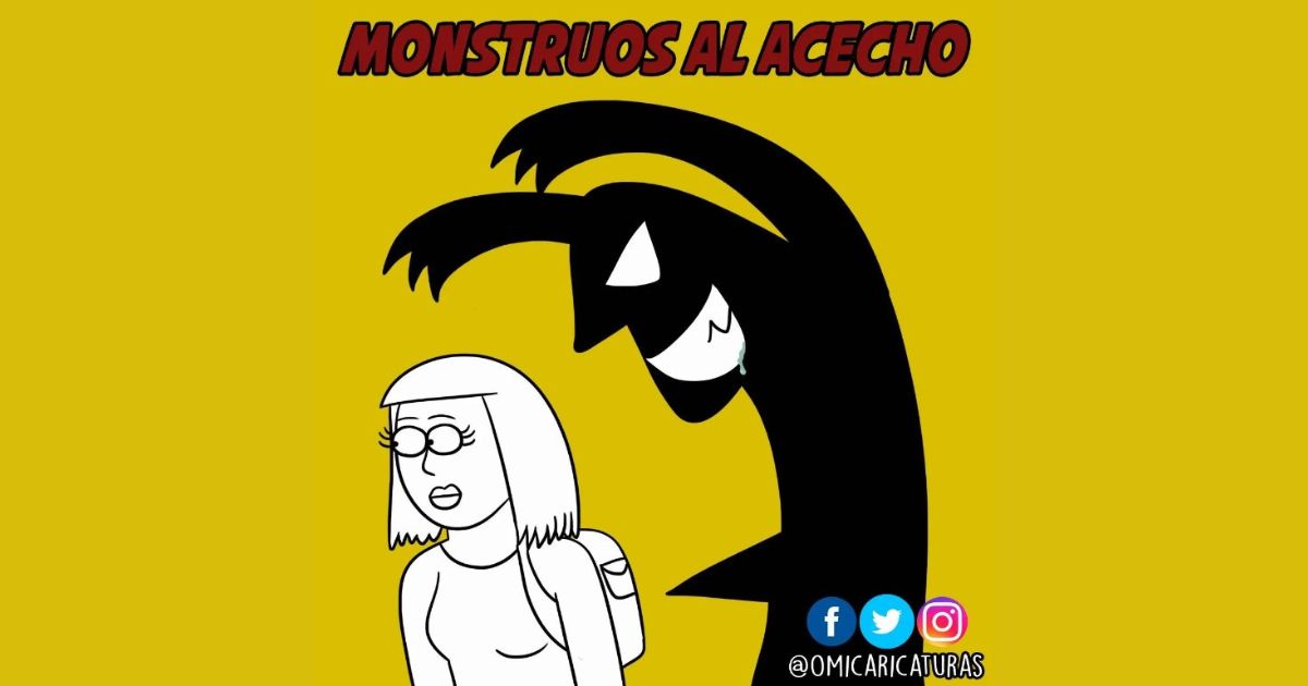 Caricatura: Monstruos al acecho
