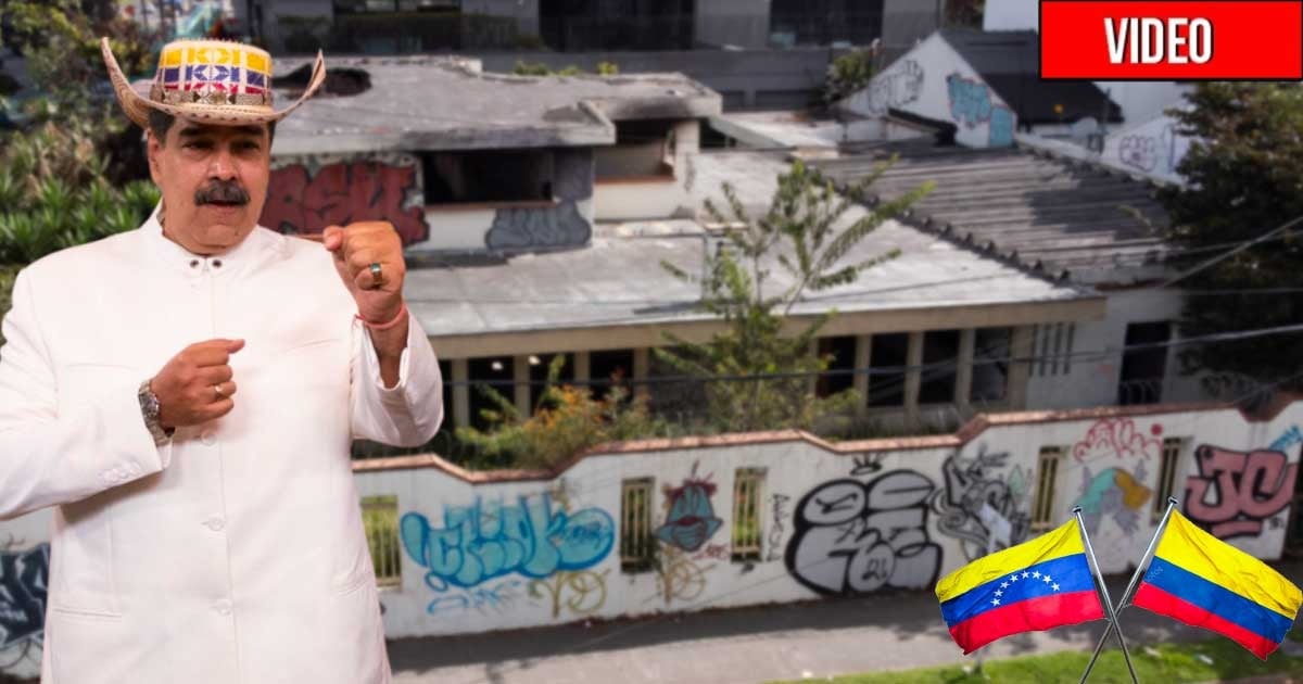 El consulado de Venezuela en Bogotá sigue siendo una guarida de drogadictos y fantasmas
