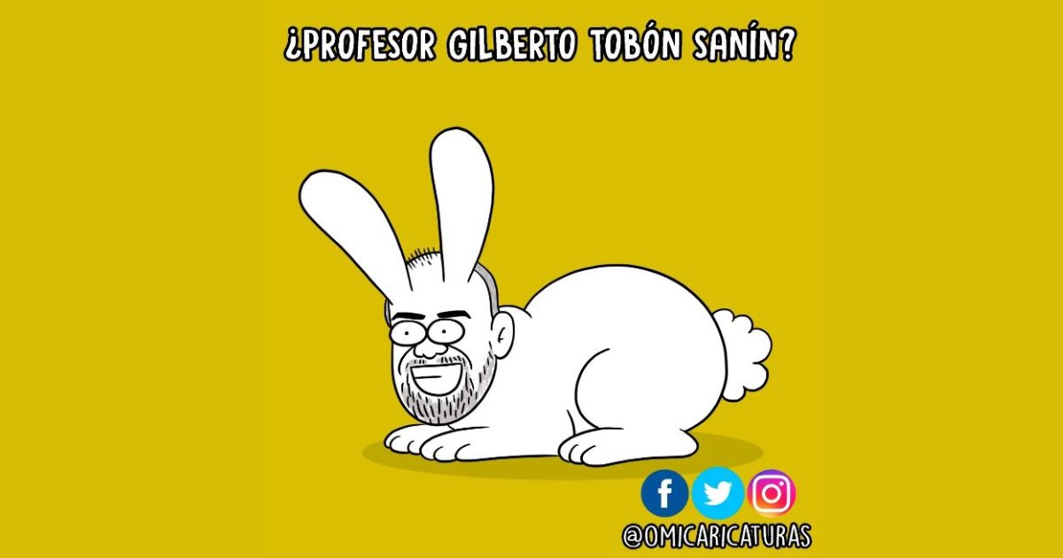 Caricatura: ¿Profesor Gilberto Tobón Sanín?