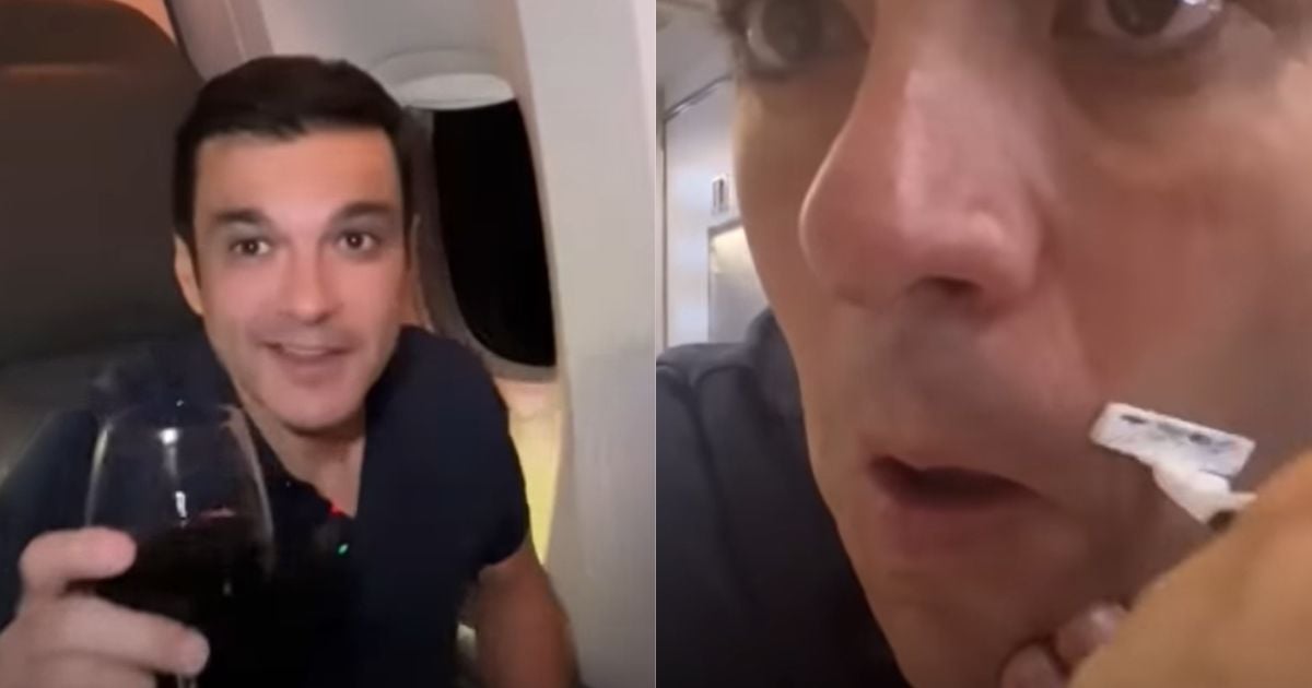 Lo consienten cómo a hijo bobo: el vuelo de primera clase que Juan Diego Alvira tomó rumbo a Catar