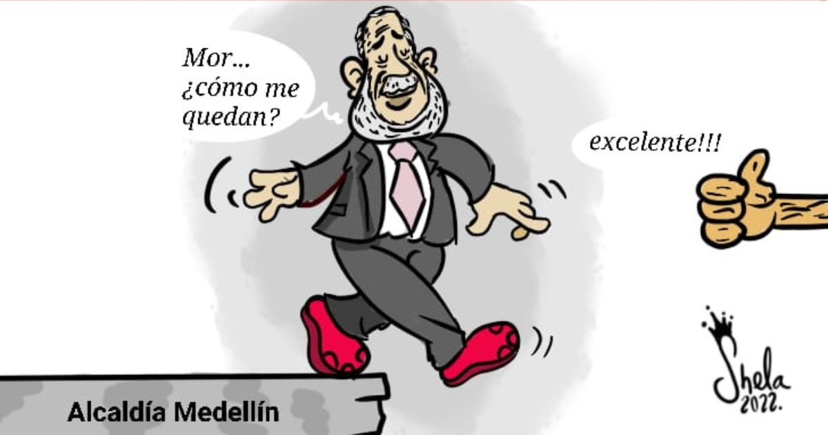 Caricatura: Rumbo a la Alcaldía de Medellín
