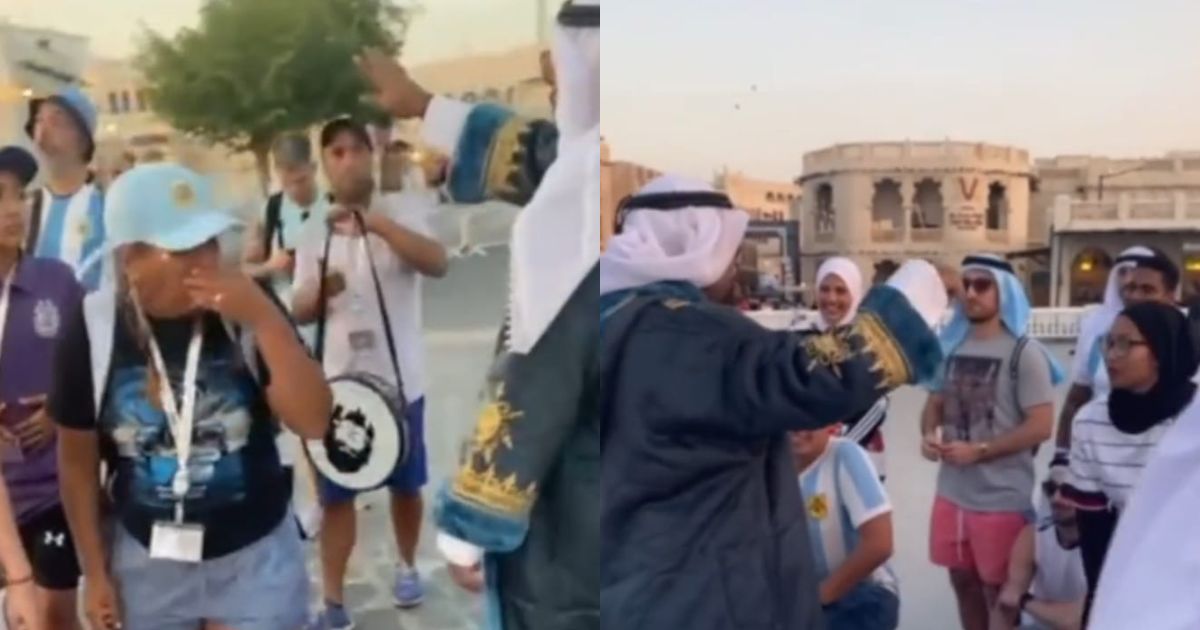 Los falsos agentes cataríes que prohibieron celebración de argentinos en el mundial, eran mexicanos