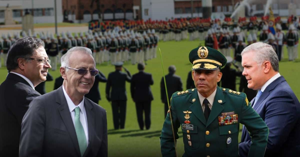 Duque y Zapateiro siguen mandando en el Ejército a pesar del revolcón de Petro y el ministro Velásquez