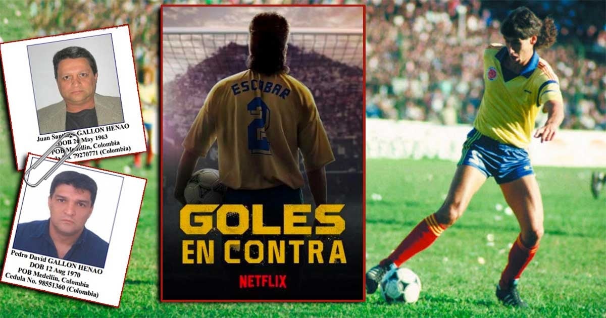 El peso de los asesinos de Andrés Escobar en la mafia antioqueña, que Netflix muestra