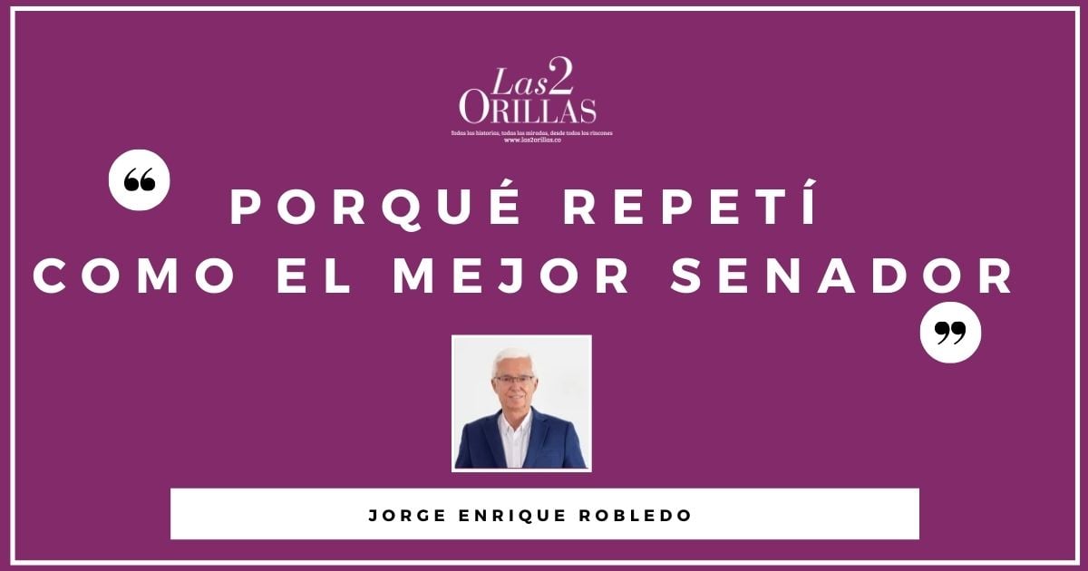 El mejor senador de Colombia, por décima vez