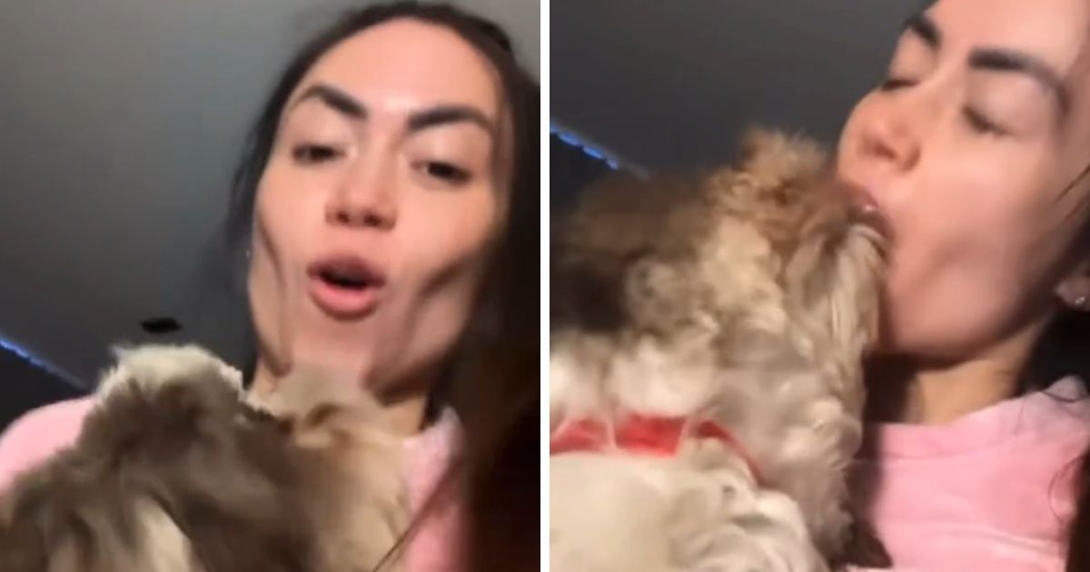 Ni Aída Victoria Merlano llegó a tanto: La besuqueada que se pegó Epa Colombia con su perro