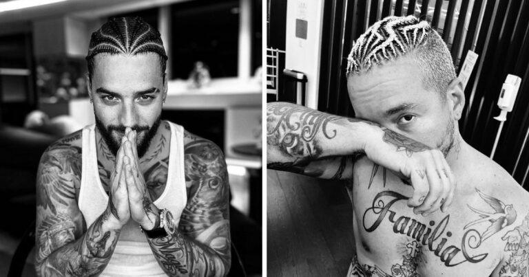 Maluma - Se creyó J Balvin: el extravagante nuevo look de Maluma
