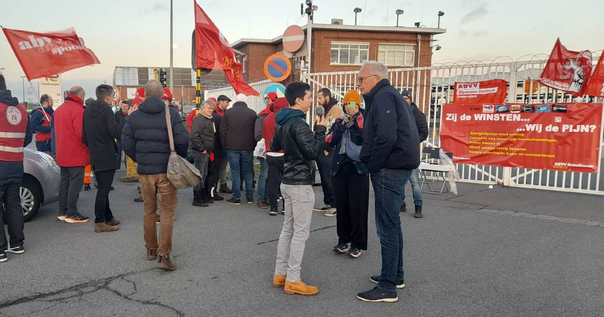La huelga en Bélgica por los bajos salarios