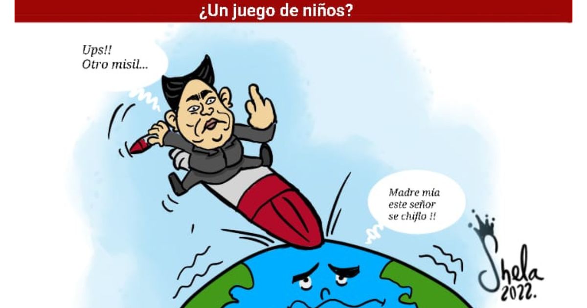 Caricatura: ¿Un juego de niños?