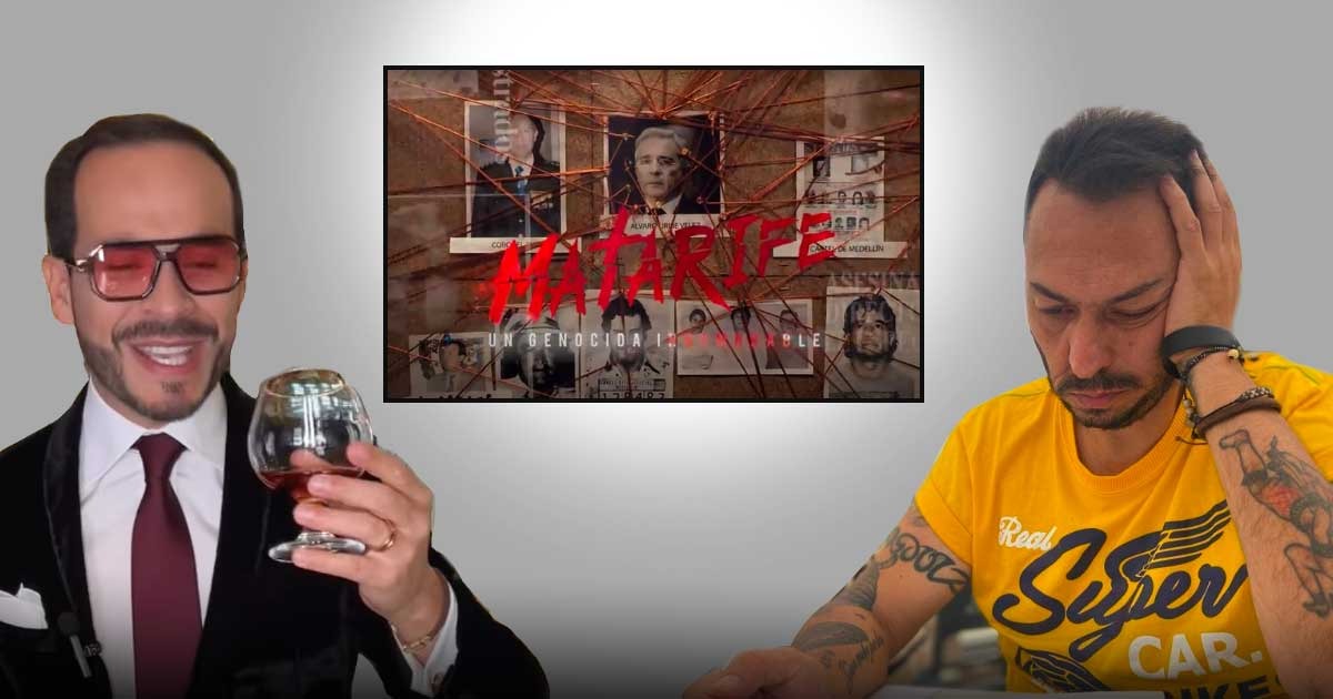 Exiliado, enfermo, sin plata: el creador de Matarife deberá rectificarle a Uribe