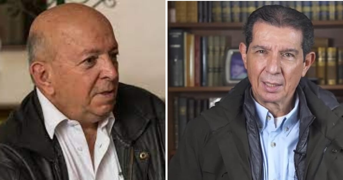 Otty Patiño y José Félix Lafaurie en los diálogos con el ELN