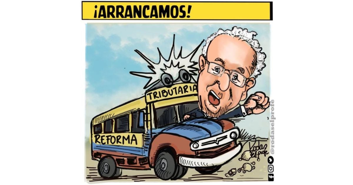 Caricatura: ¡Arrancamos!
