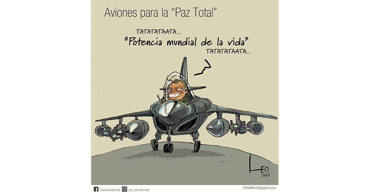 Caricatura: Aviones para la 