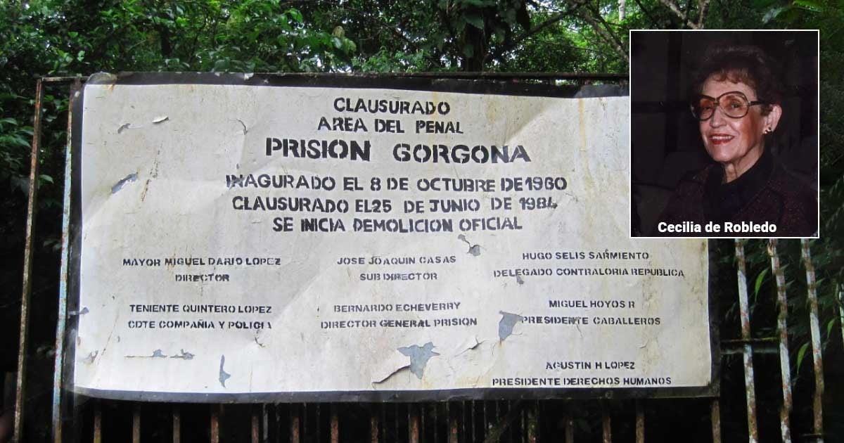 Doña Cecilia Castillo de Robledo, la mujer que logró cerrar la cárcel de la Gorgona y salvar la isla