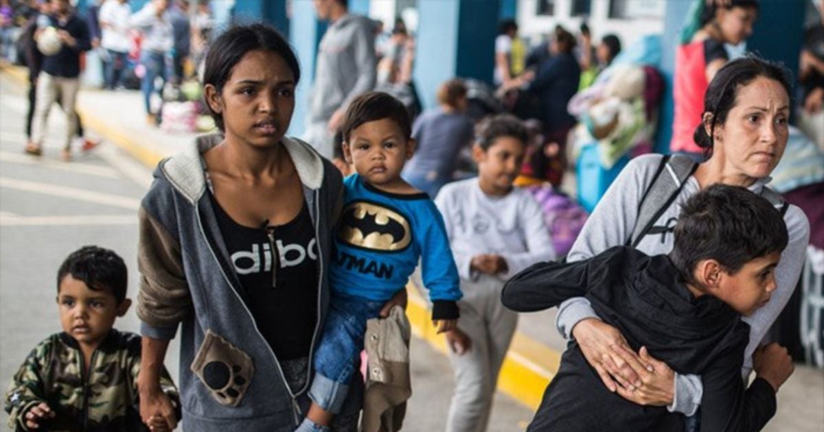 La BBC ignora la desbandada centroamericana de migrantes