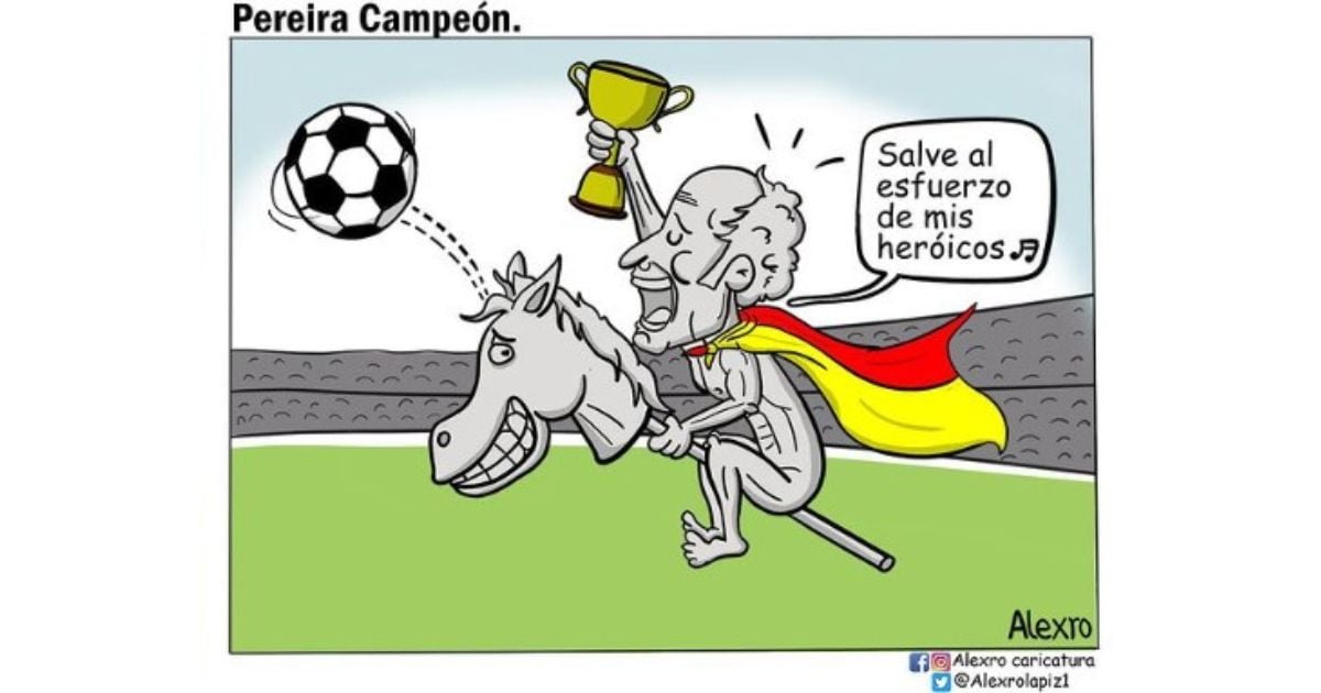 Caricatura: Pereira campeón