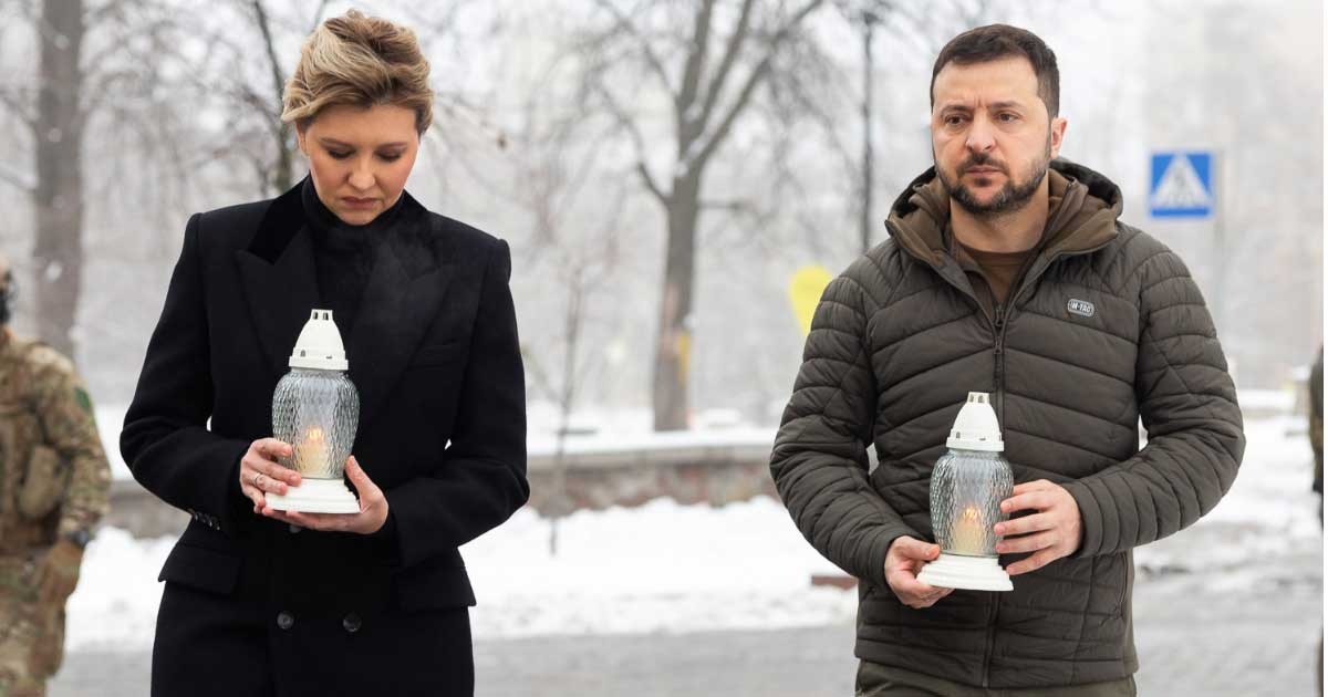 Olena, la fuerza de Zelenski para liderar la asombrosa resistencia ucraniana