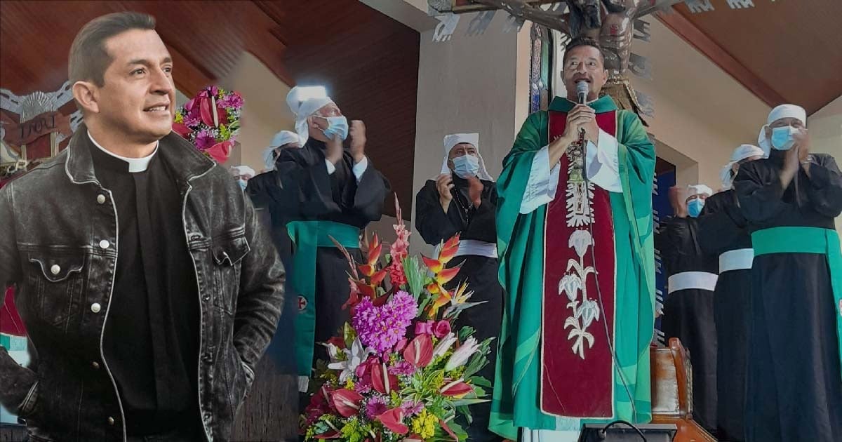 El Padre Chucho, el polémico cura de la televisión colombiana que ahora quiere ser santo