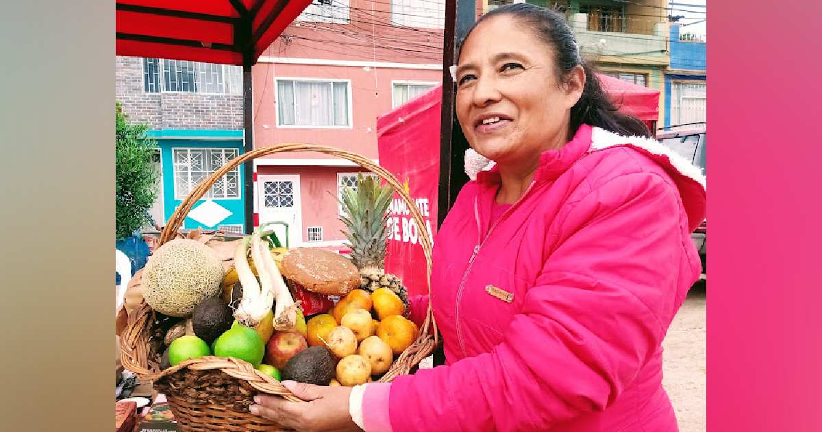 Luz Dary Díaz, la campesina de ciudad que da ejemplo con su trabajo
