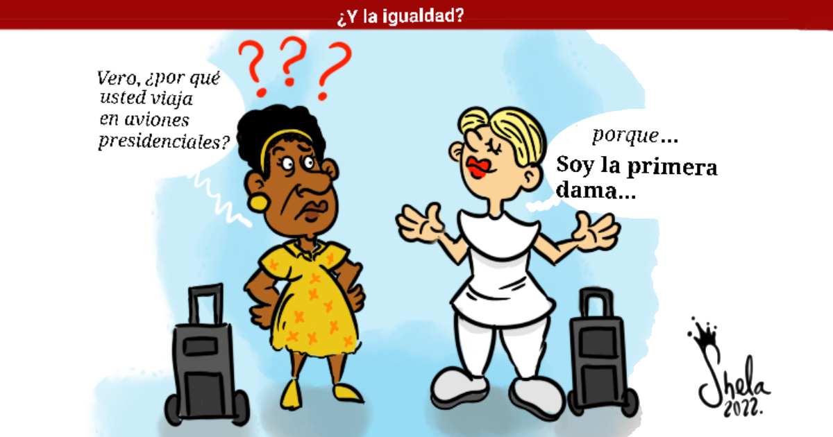 Caricatura: ¿Y la igualdad?
