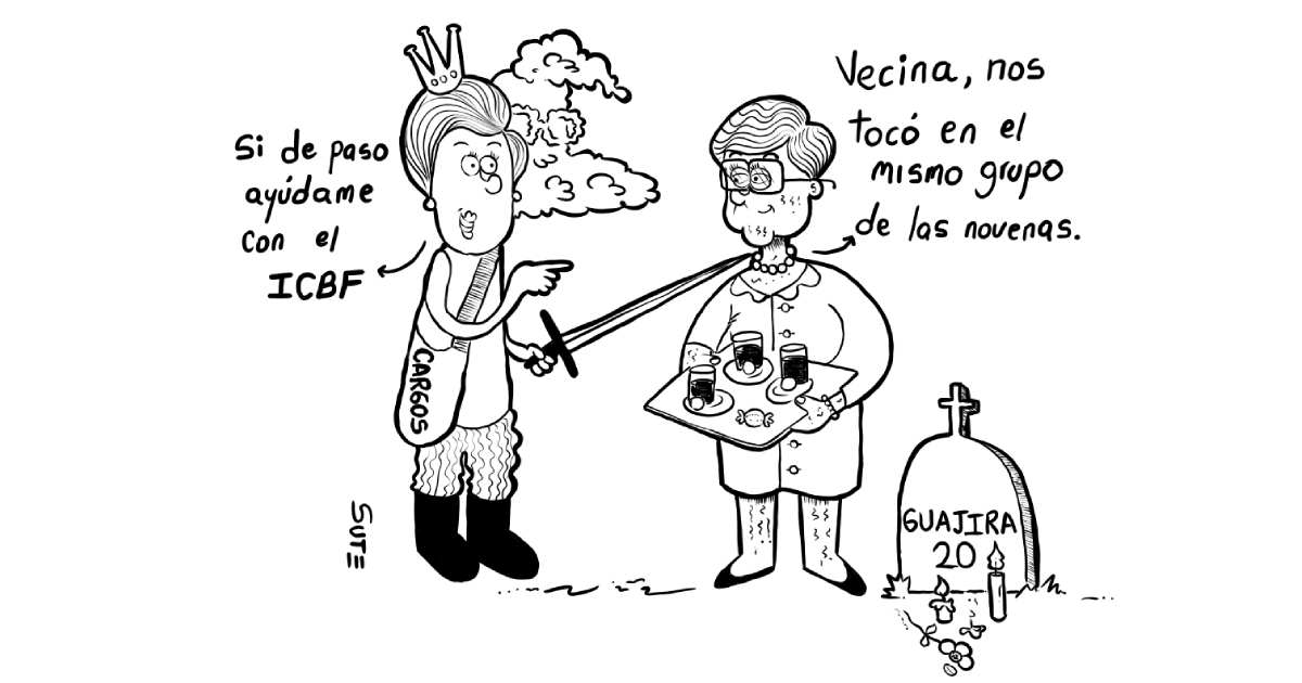 Caricatura: Vecinas